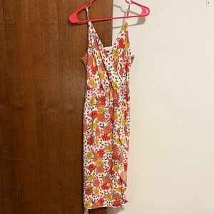 Floral Wrap Dress